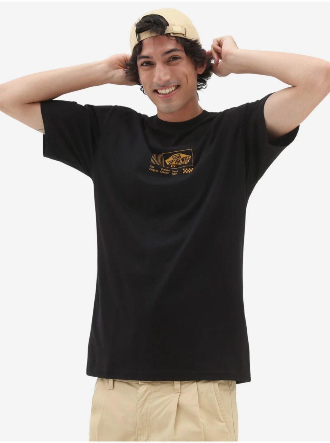 Black men's T-shirt VANS Transfixed 3 SS Tee II - Men's