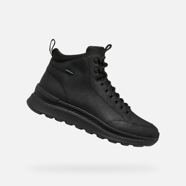 Black men's ankle boots Geox Spherica Actif X2 - Men