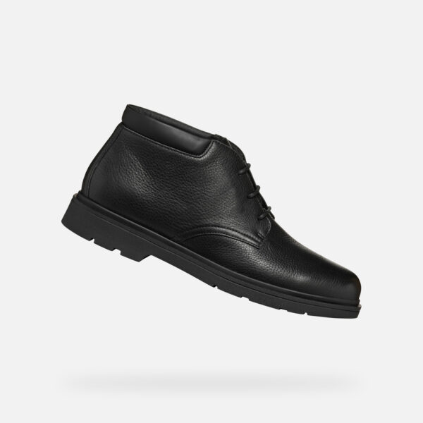 Black men's ankle boots Geox Spherica EC1 - Men's
