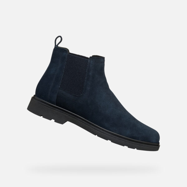 Black men's ankle boots Geox Spherica EC1 - Men's