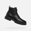 Black men's ankle boots Geox Spherica EC7 - Men's