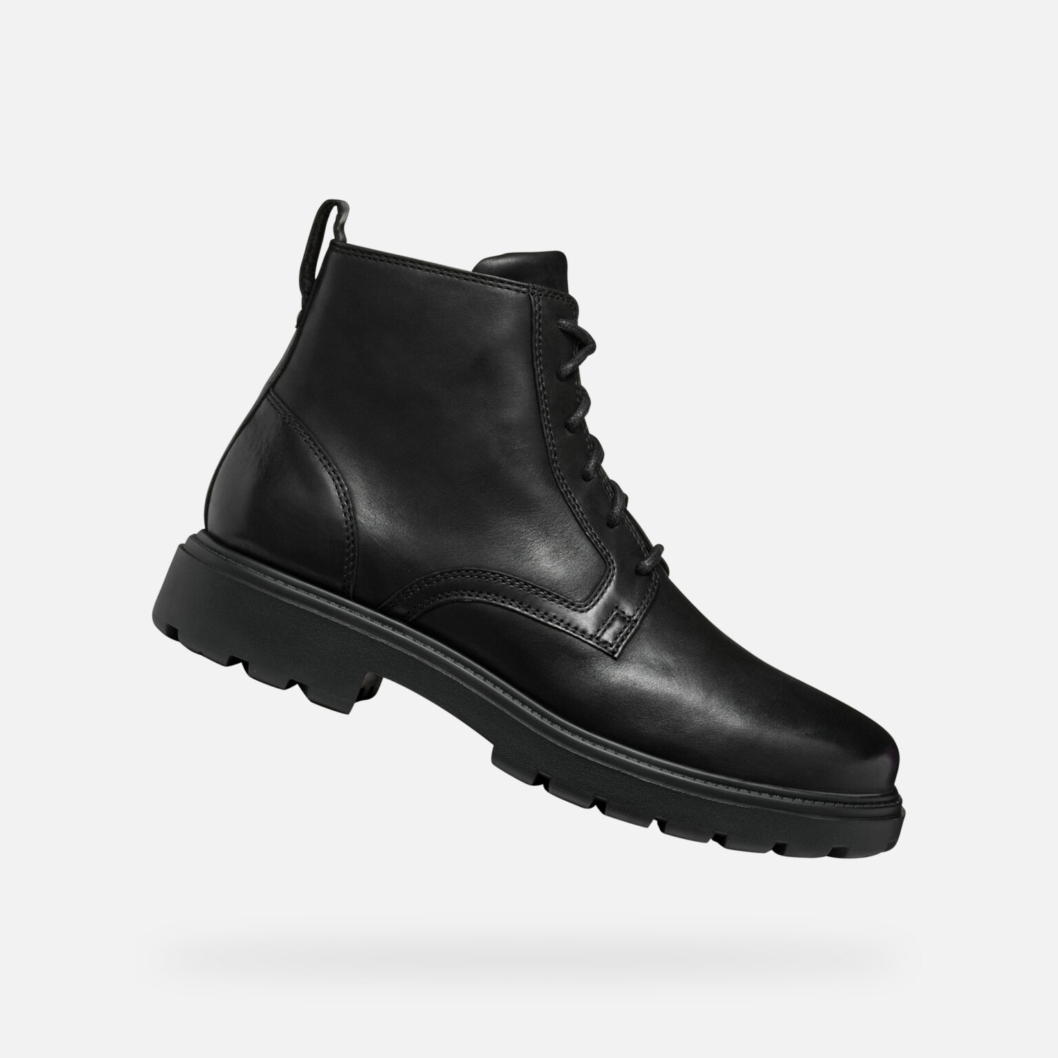 Black men's ankle boots Geox Spherica EC7 - Men's
