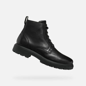 Black men's ankle boots Geox Spherica EC7 - Men's