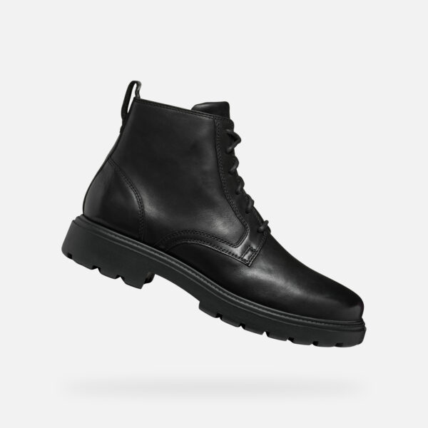 Black men's ankle boots Geox Spherica EC7 - Men's