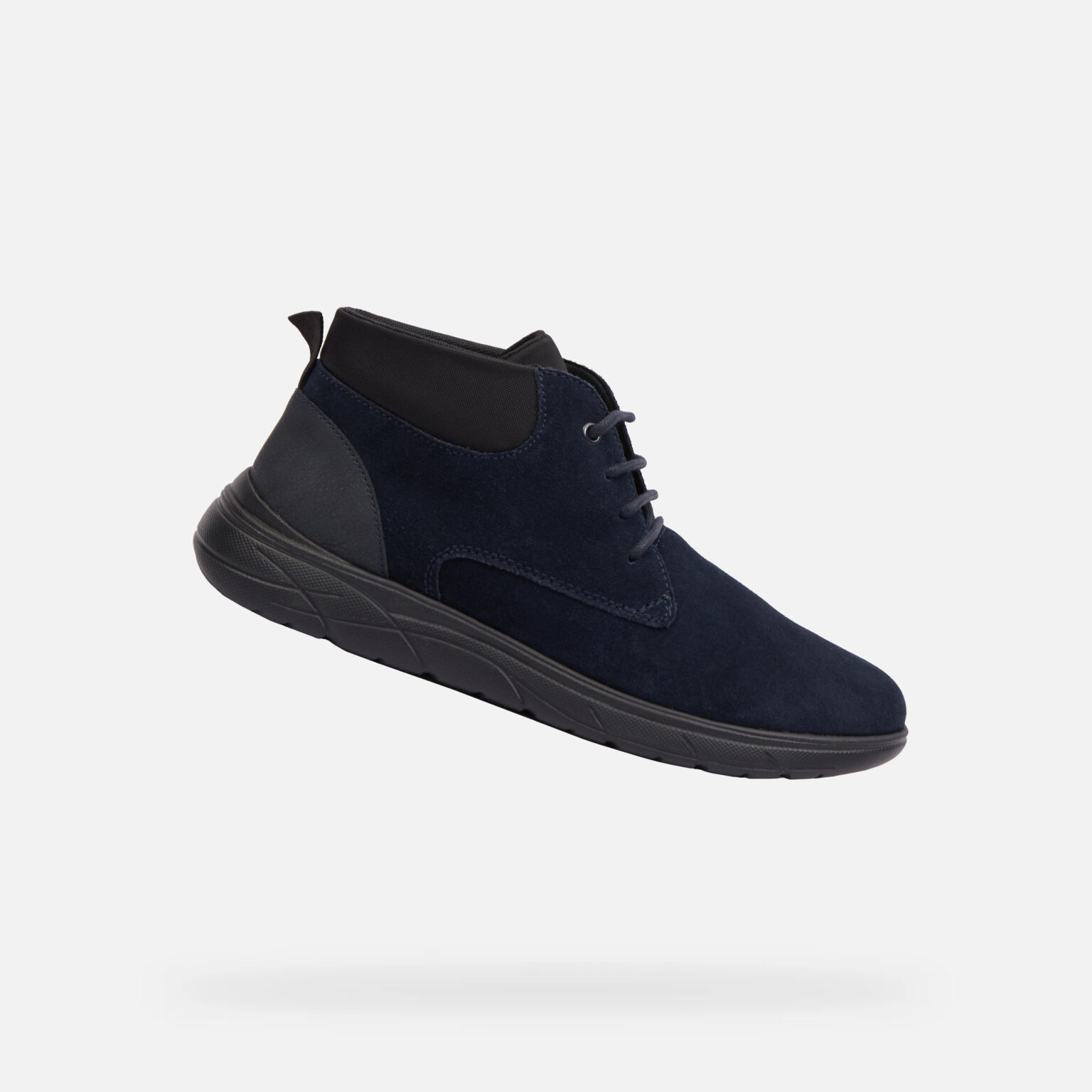 Black men's casual shoes Geox Portello - Men