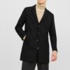Black men's coat with wool Jack & Jones Morrison - Men