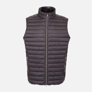 Black men's down vest Geox Warrens - Men's