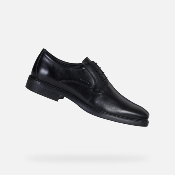 Black men's formal shoes Geox Brandolf - Men's