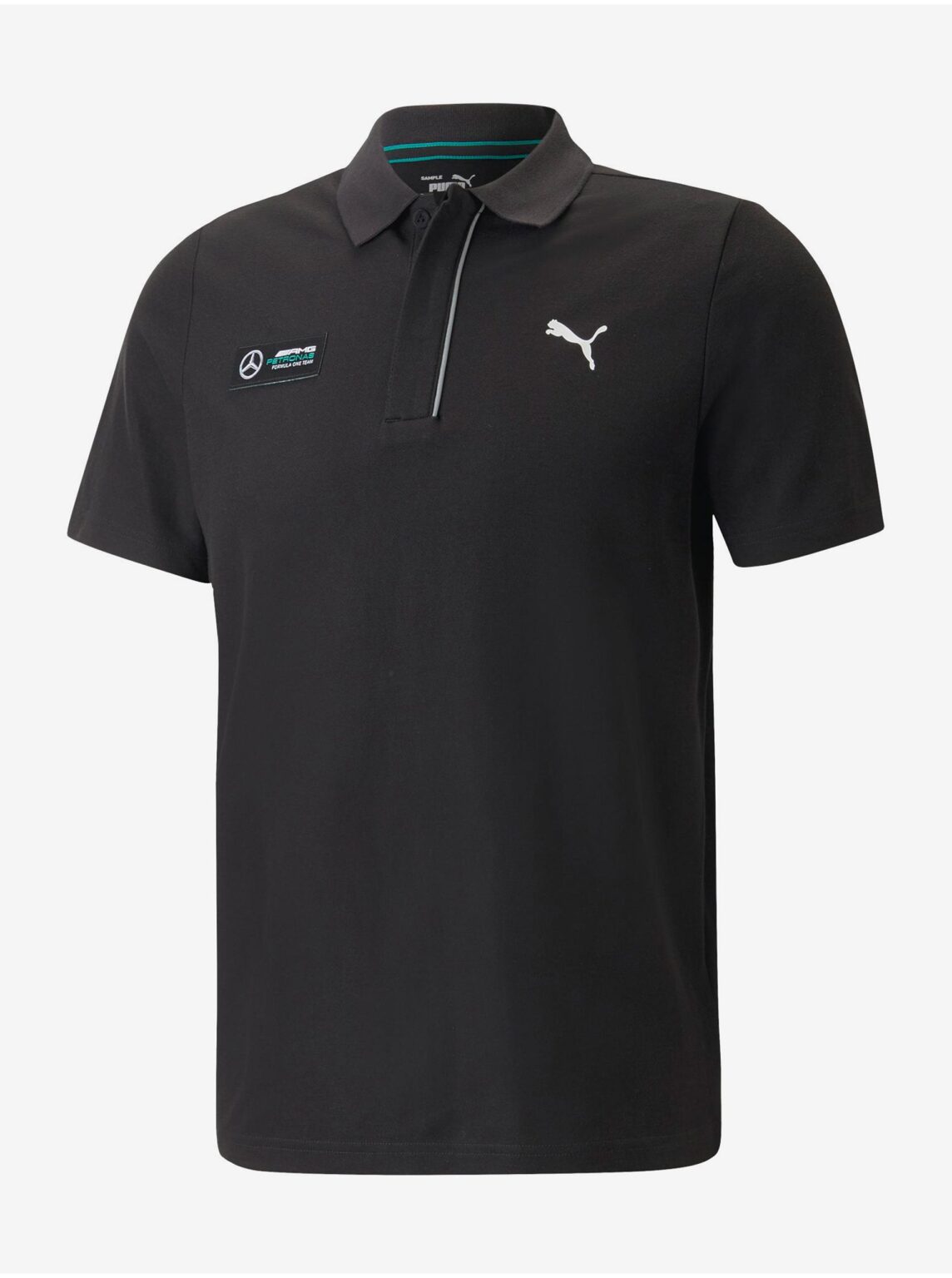 Black men's polo shirt Puma MAPF1 - Men
