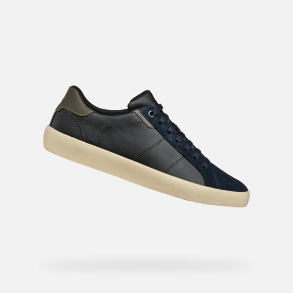 Black men's sneakers Geox Affile - Men's