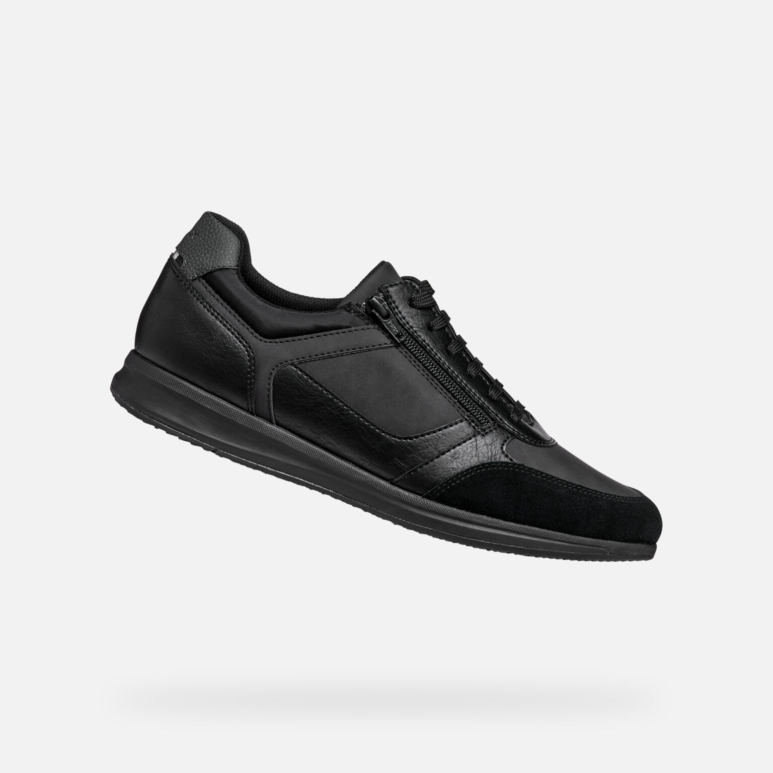 Black men's sneakers Geox Avery - Men's