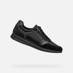 Black men's sneakers Geox Avery - Men's