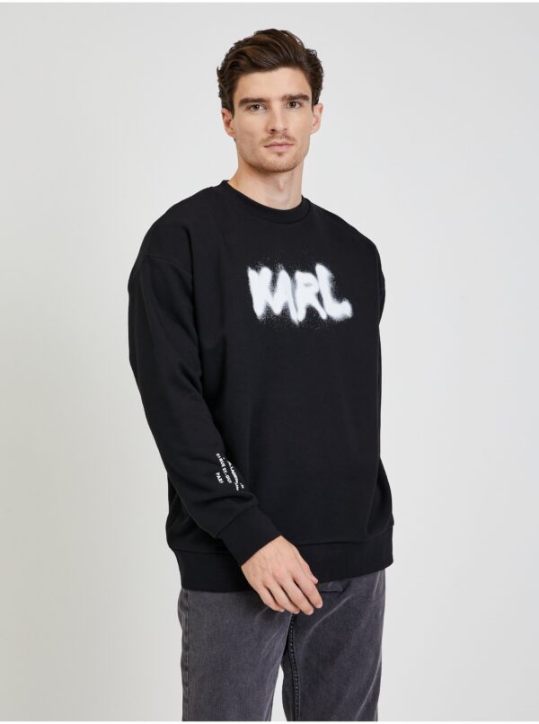 Black men's sweatshirt KARL LAGERFELD - Men's