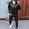 Black men's tracksuit Dstreet