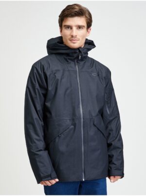 Black men's waterproof winter jacket Oakley Cedar Ridge - Men's