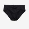 Black panties with small pattern DORINA - Women
