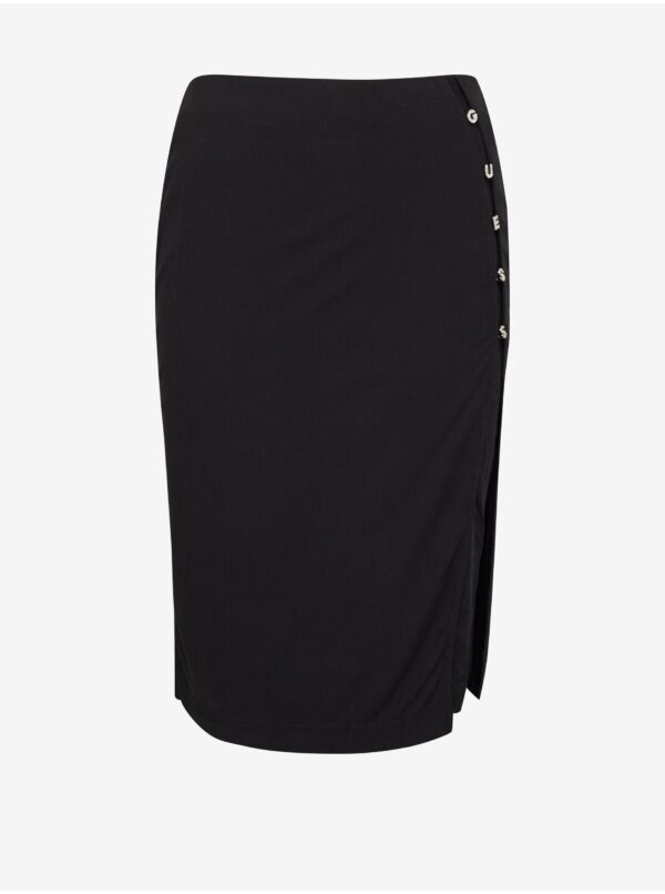 Black pencil skirt Guess - Women's