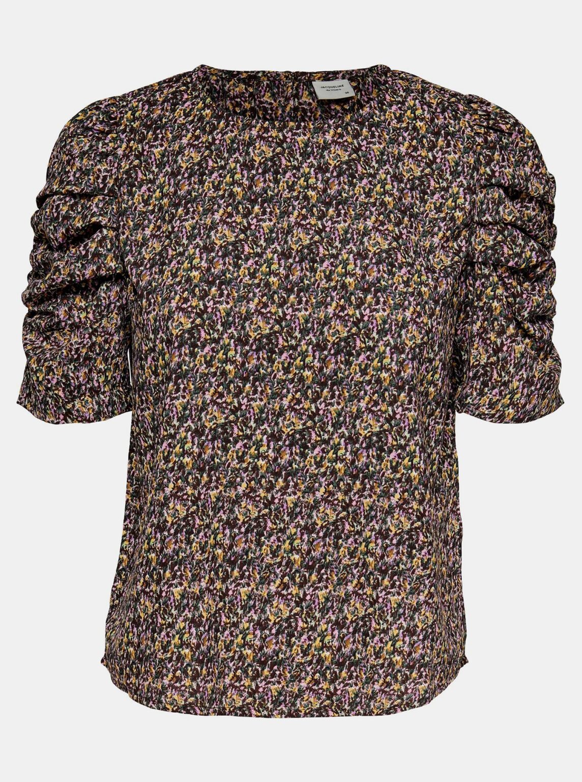 Black-purple floral blouse JDY Mia - Ladies