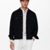 Black shirt jacket ONLY & SONS - Men's
