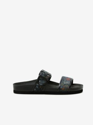 Black slippers Desigual Shoes Aries Butterfly - Women's