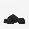 Black slippers Tamaris - Women's
