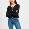 Black sweater VILA Viril - Women