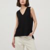 Black sweater vest VILA Ril - Women