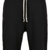 Black sweatpants with low crotch