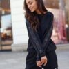 Black sweatshirt LeMonada cxp0497. R21