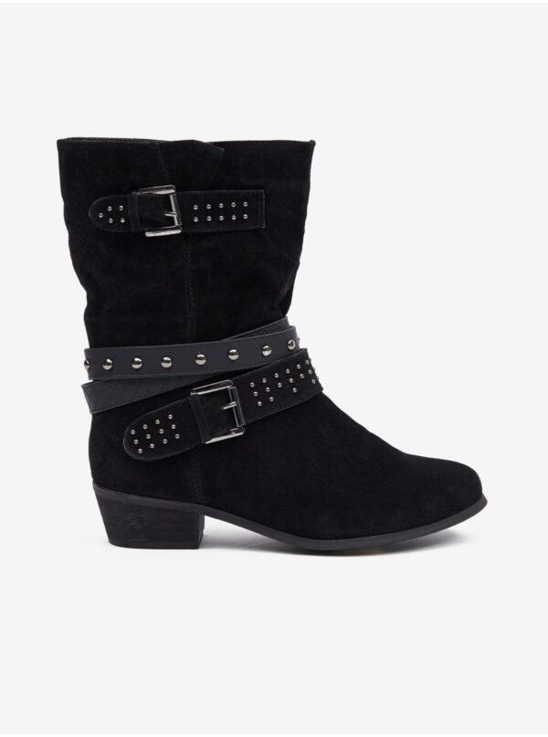 Black women's ankle boots CAMAIEU - Women's