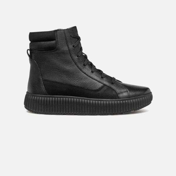 Black women's ankle boots Geox Graisy - Women's