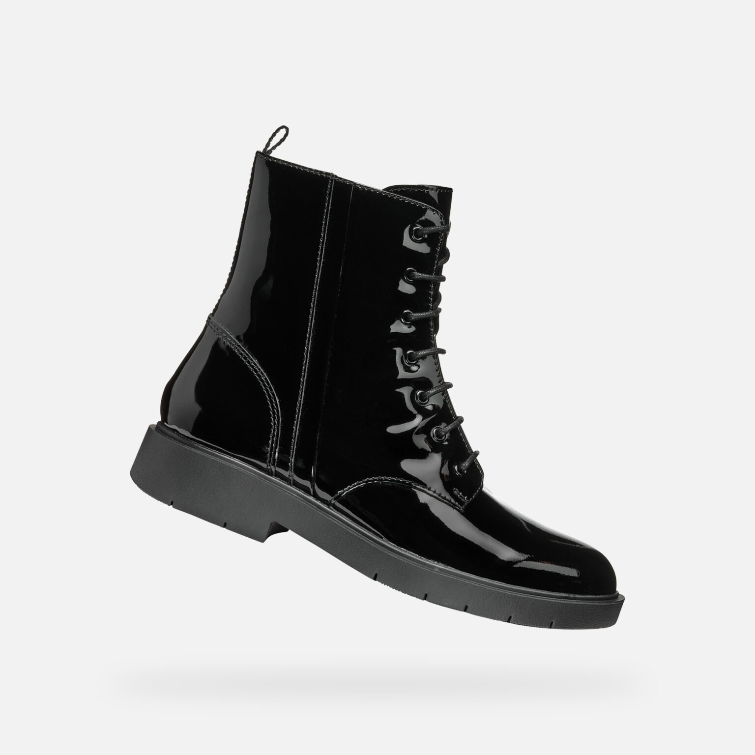 Black women's ankle boots Geox Spherica Ec1 - Women's