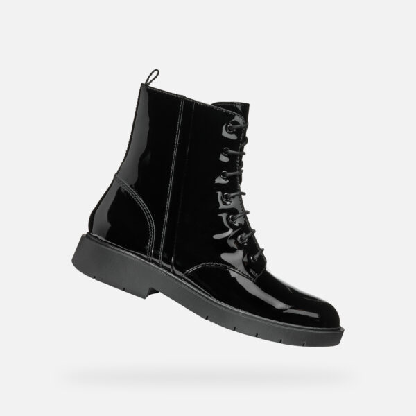 Black women's ankle boots Geox Spherica Ec1 - Women's