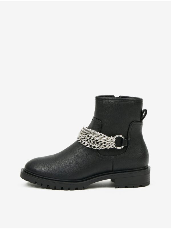 Black women's ankle boots ONLY Tina - Women's