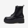 Black women's ankle boots on platform Replay - Women