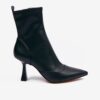 Black women's ankle boots with heels Michael Kors Clara - Women's