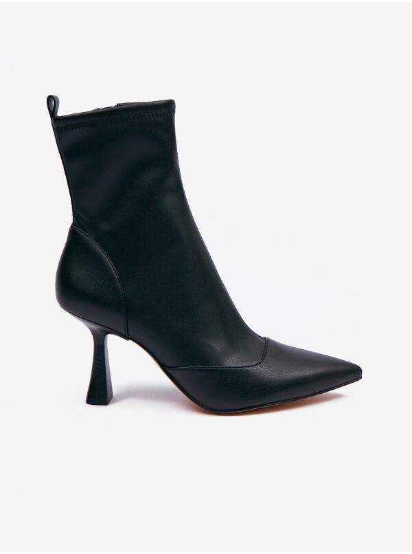 Black women's ankle boots with heels Michael Kors Clara - Women's