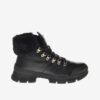Black women's ankle leather shoes Love Moschino - Women's