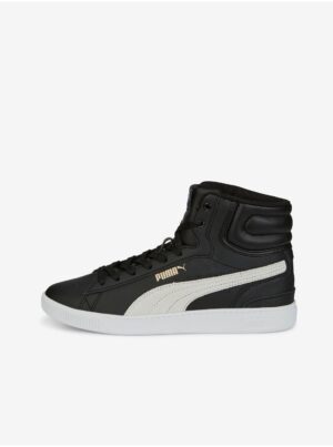 Black women's ankle leather sneakers Puma Vikky V3 - Women's