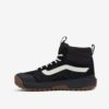 Black women's ankle leather sneakers VANS UA UltraRange EXO Hi - Women