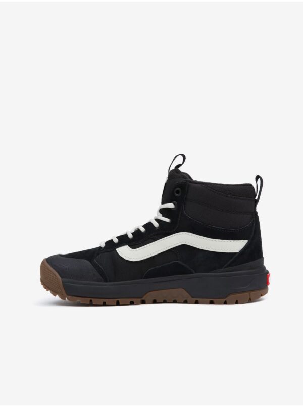 Black women's ankle leather sneakers VANS UA UltraRange EXO Hi - Women