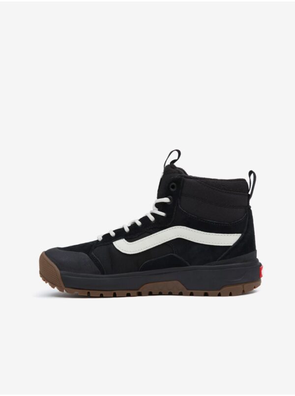 Black women's ankle leather sneakers VANS UA UltraRange EXO Hi - Women