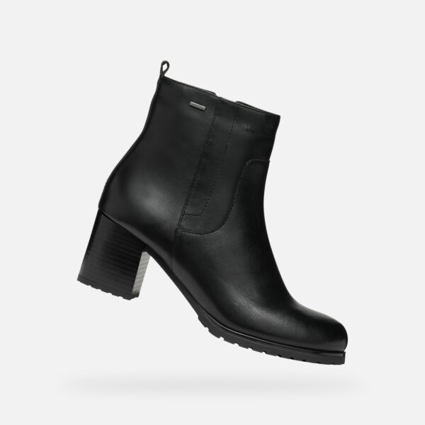 Black women's ankle shoes Geox New Lise Abx - Women's