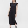 Black women's basic maxi dress Pieces Chilli - Women's
