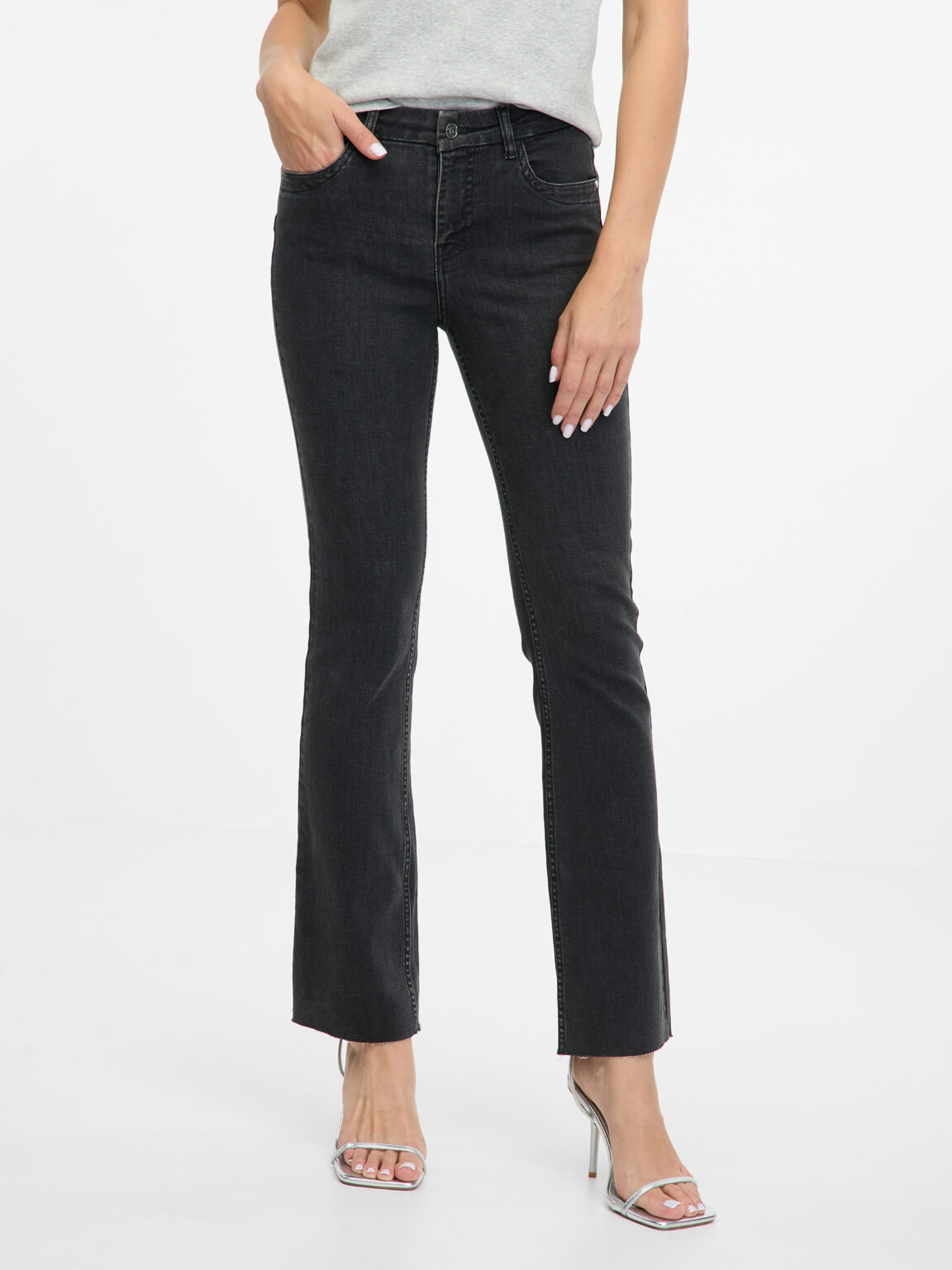 Black women's bootcut jeans ORSAY - Women