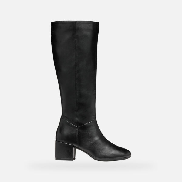 Black women's boots Geox Eleana - Women's