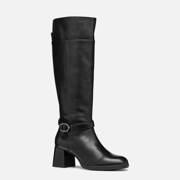Black women's boots Geox Walk Pleasure 55 - Women's