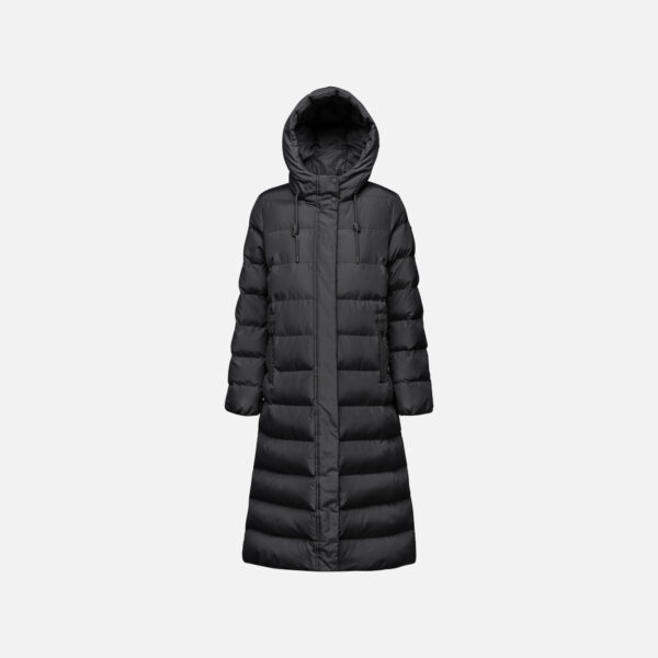 Black women's coat Geox Anylla - Women's