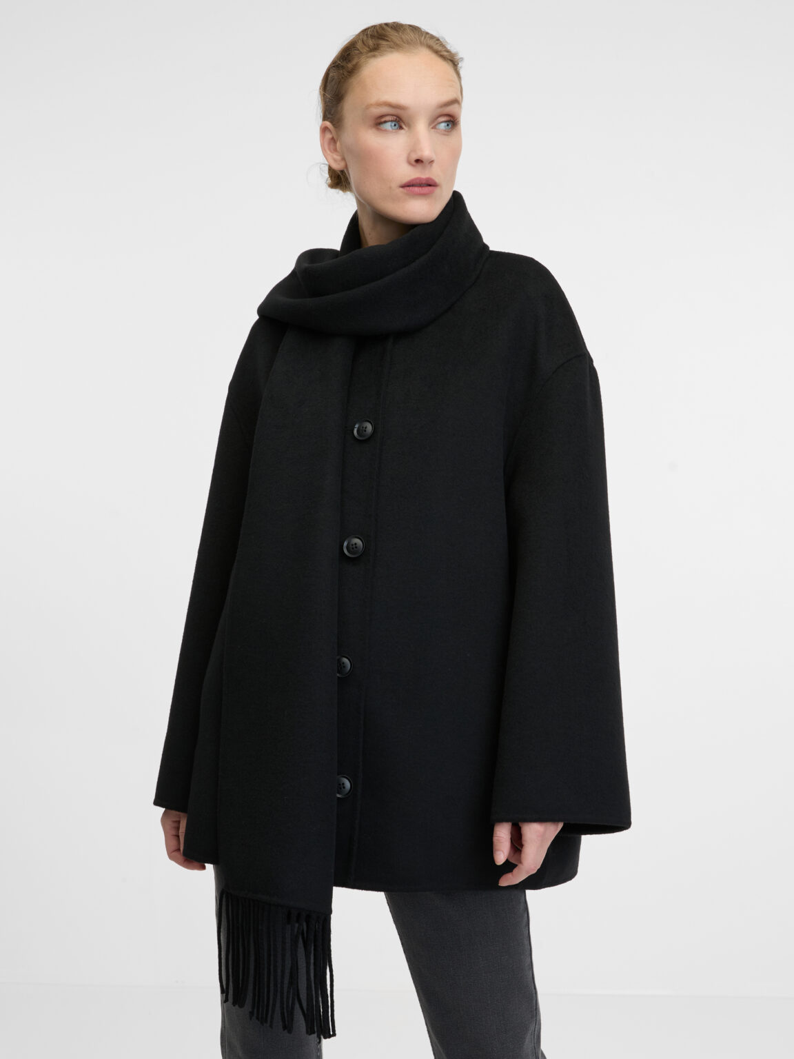 Black women's coat ORSAY - Women's
