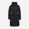Black women's down jacket Geox Catria - Women